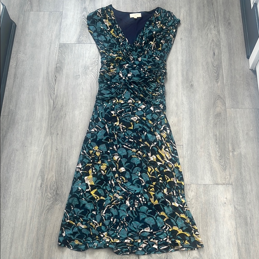 Anthropologie/Moulinette Soeurs Ruched Sheath Midi Dress